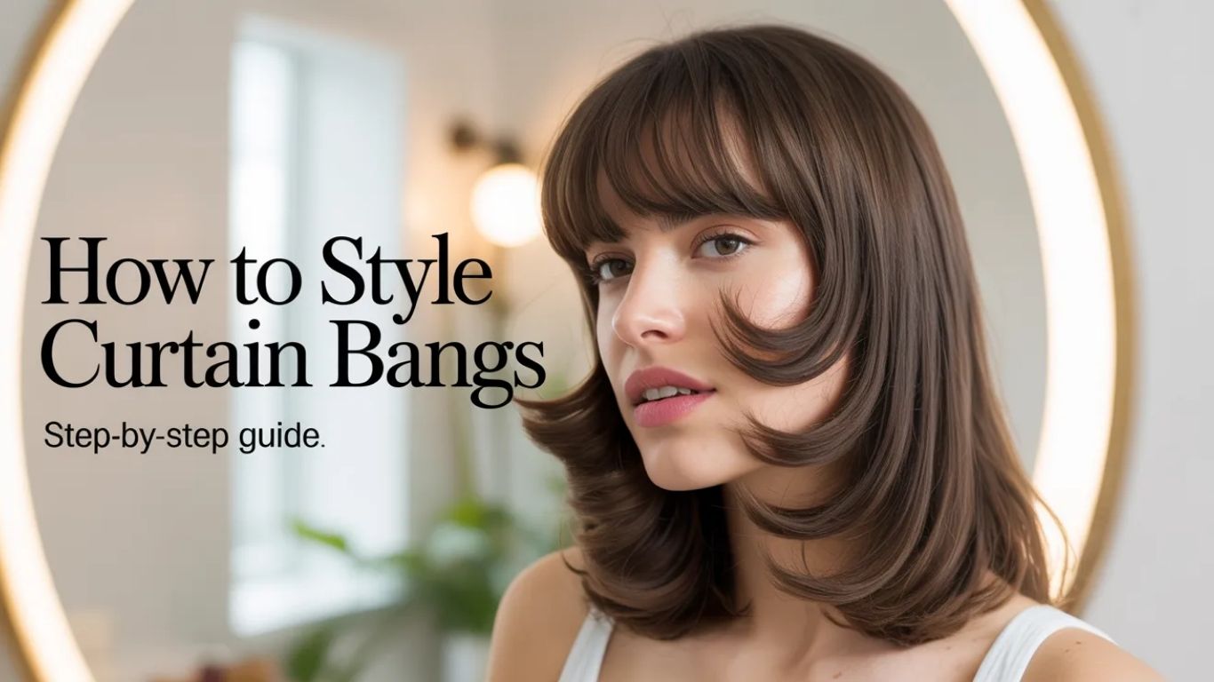 Styling Curtain Bangs for Different Occasions