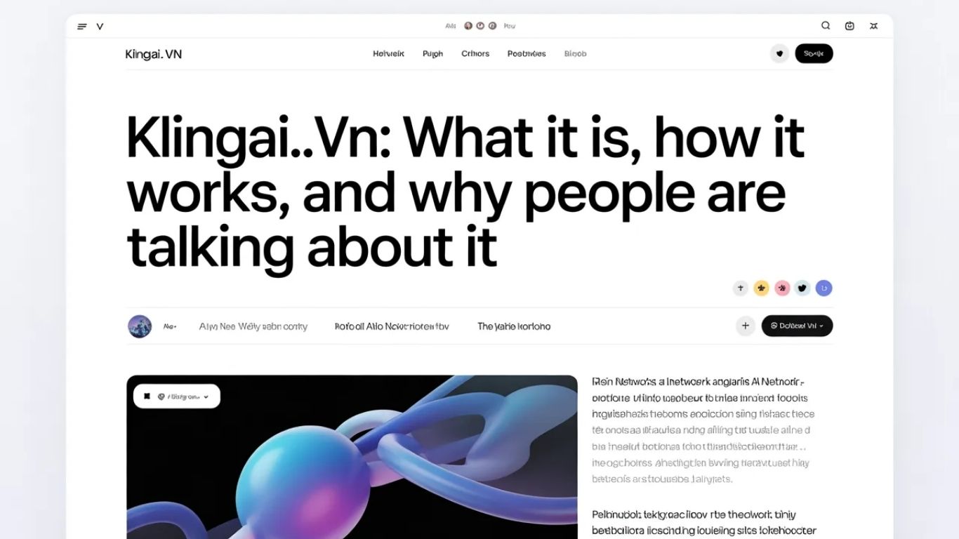 Klingai.vn: What It Is, How It Works, and Why People Are Talking About It